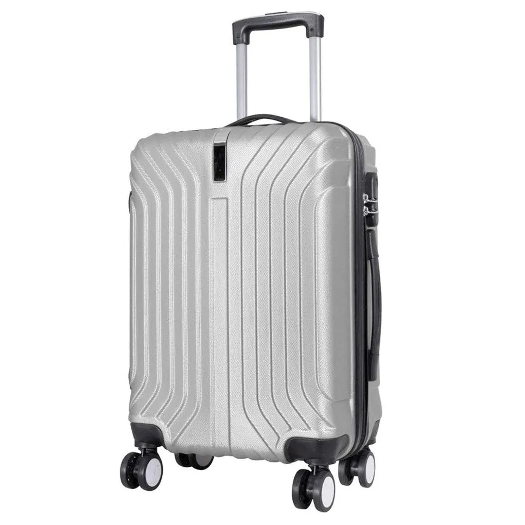 Luggage Bag 28 Inch Check-in Luggage Trolly - Silver