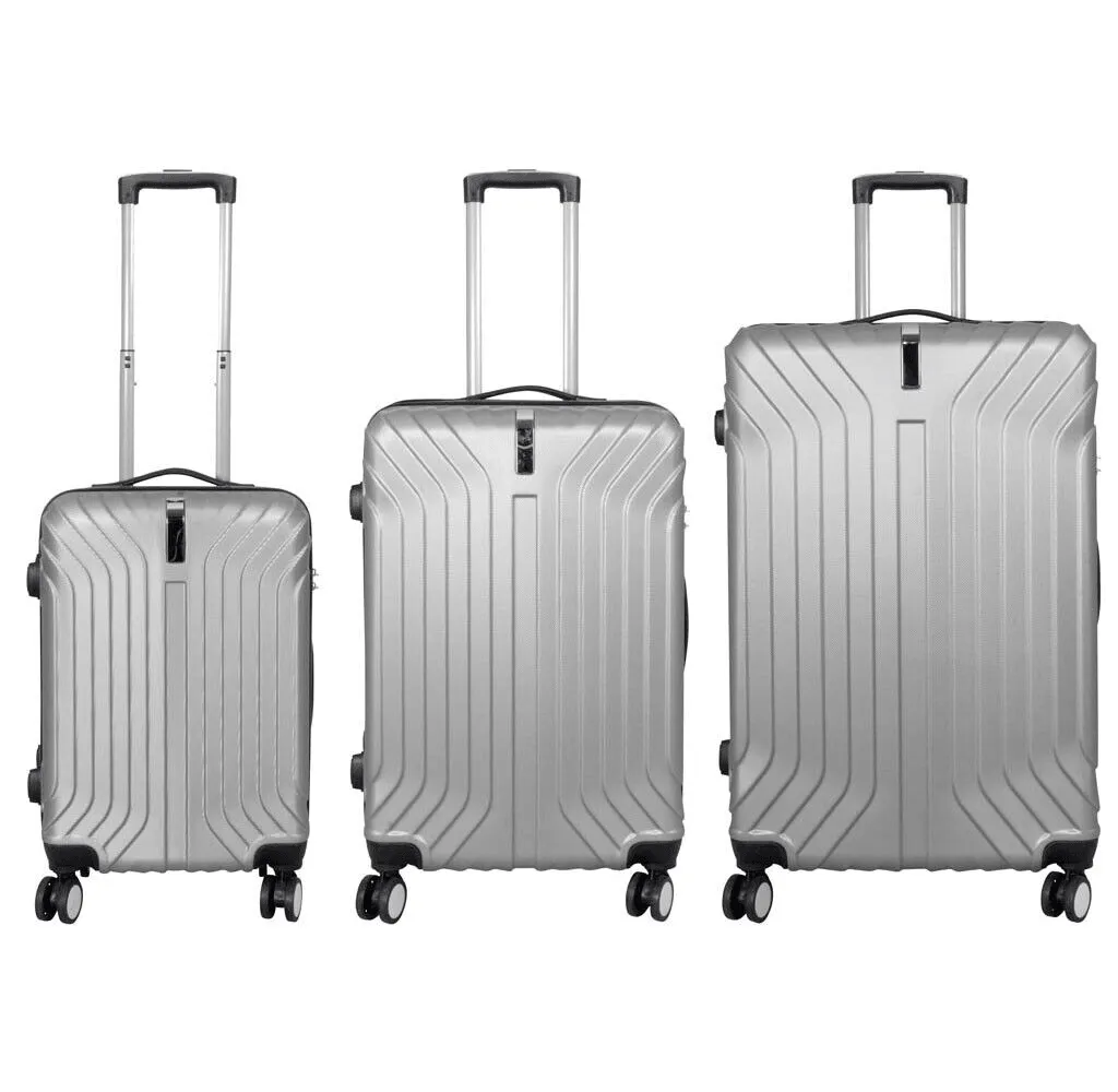 Luggage Bag 28 Inch Check-in Luggage Trolly - Silver