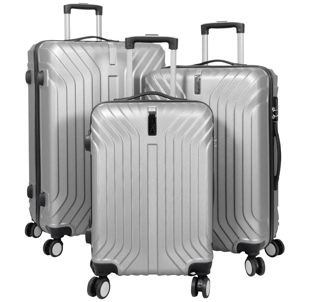 Luggage Bag 28 Inch Check-in Luggage Trolly - Silver