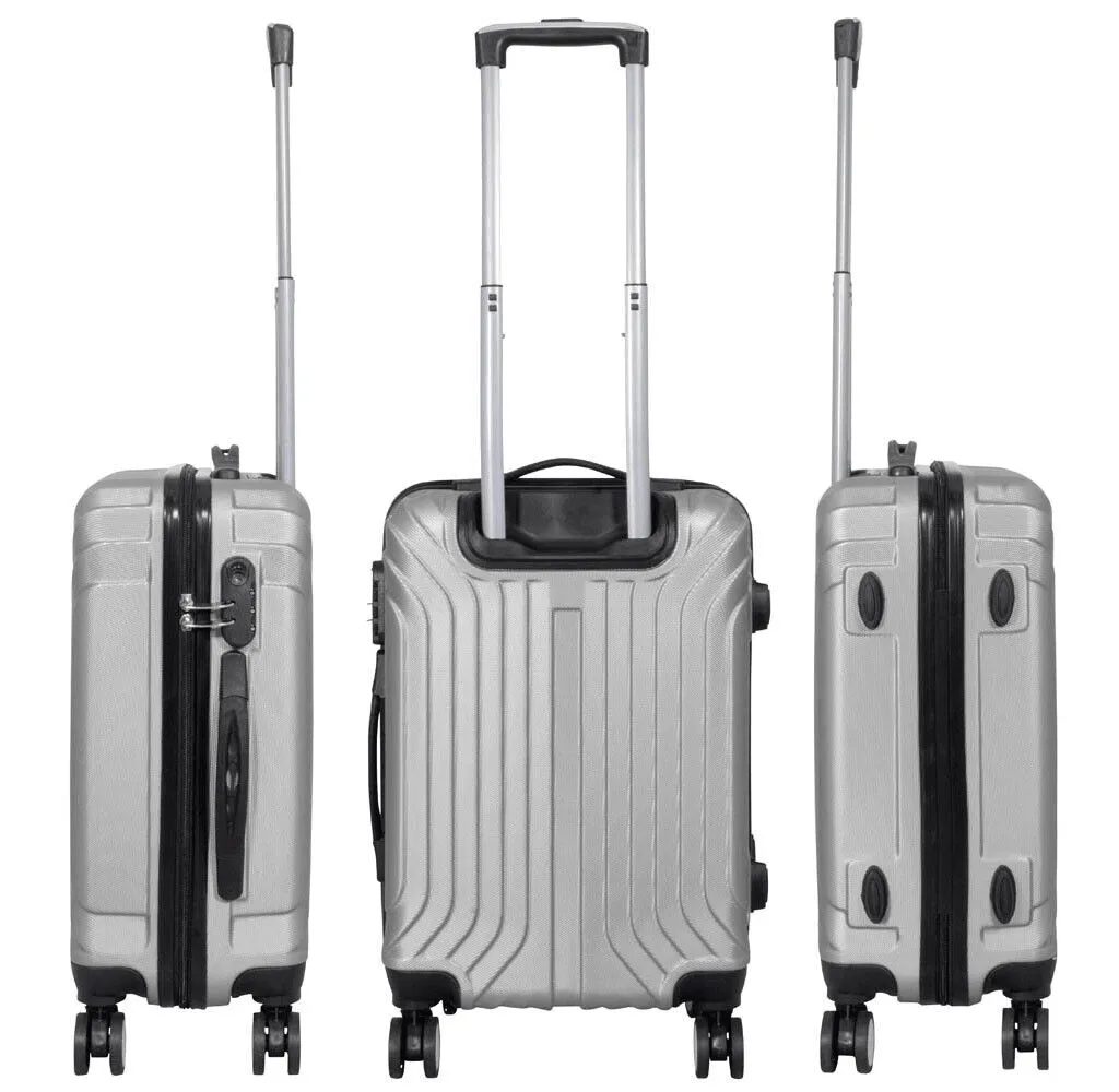 Luggage Bag 28 Inch Check-in Luggage Trolly - Silver