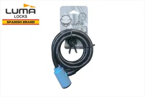 Luma Enduro 7334 Spiral Bicycle Lock 150cm