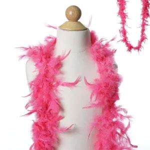 Lush-Chandelle Turkey Boas-Hot Pink-2 Yards