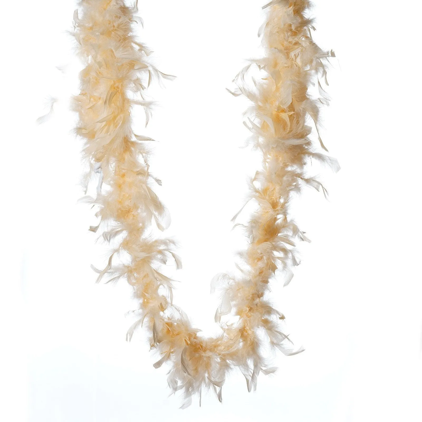 Lush-Chandelle Turkey Boas-Peach-2 Yards