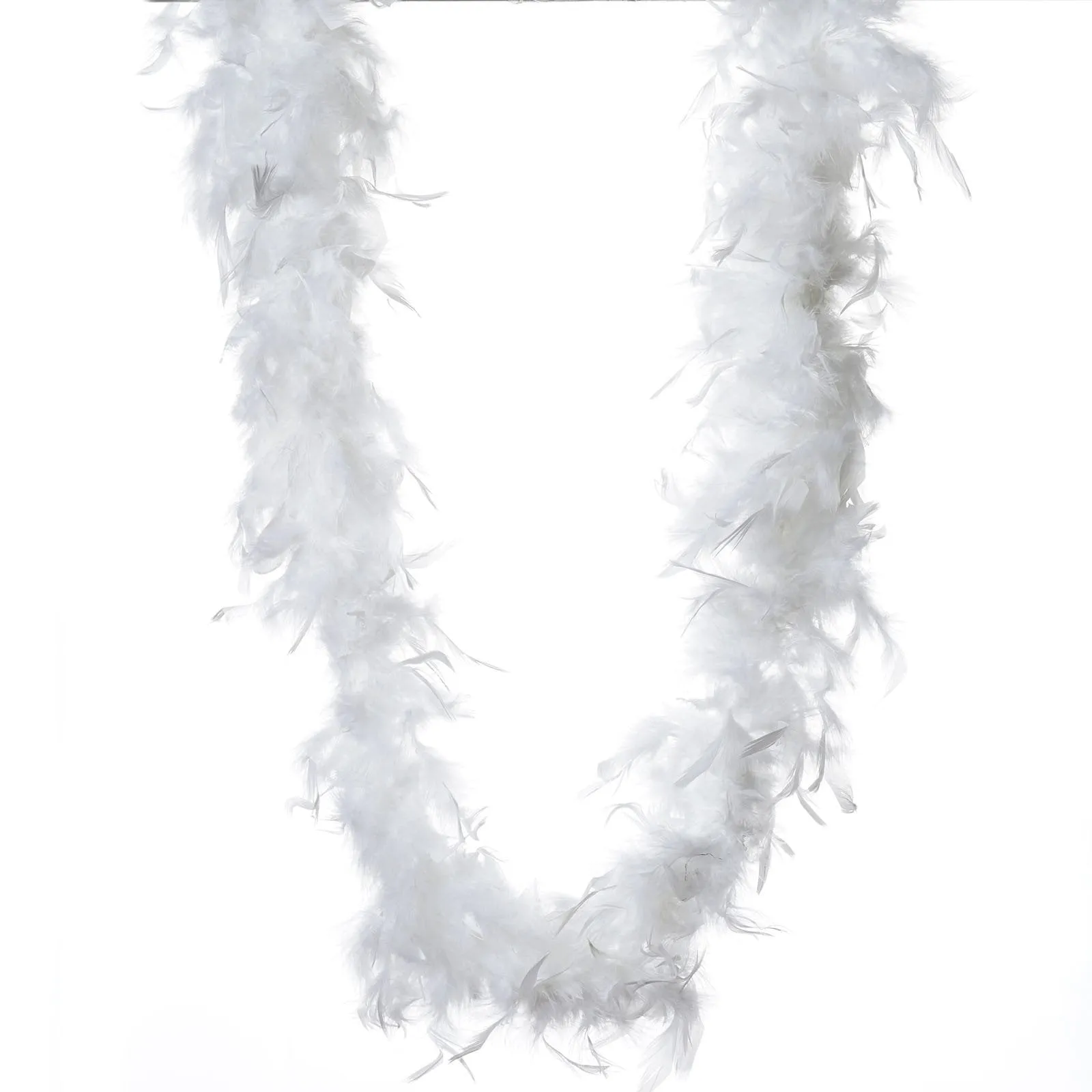 Lush-Chandelle Turkey Boas - White 2 Yards