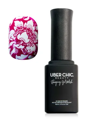 Magenta Me Crazy - Stamping Gel Polish - Uber Chic 12ml