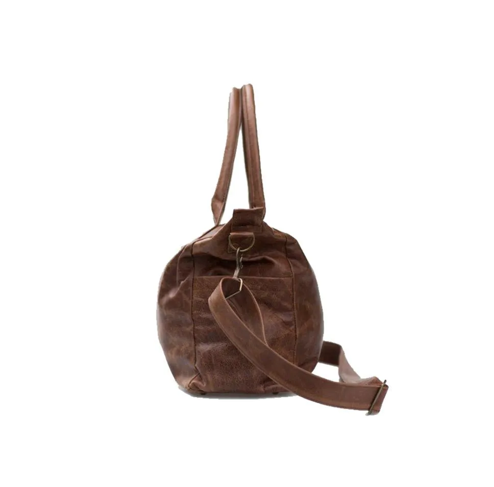 Mally Classic Leather Baby Bag | Brown