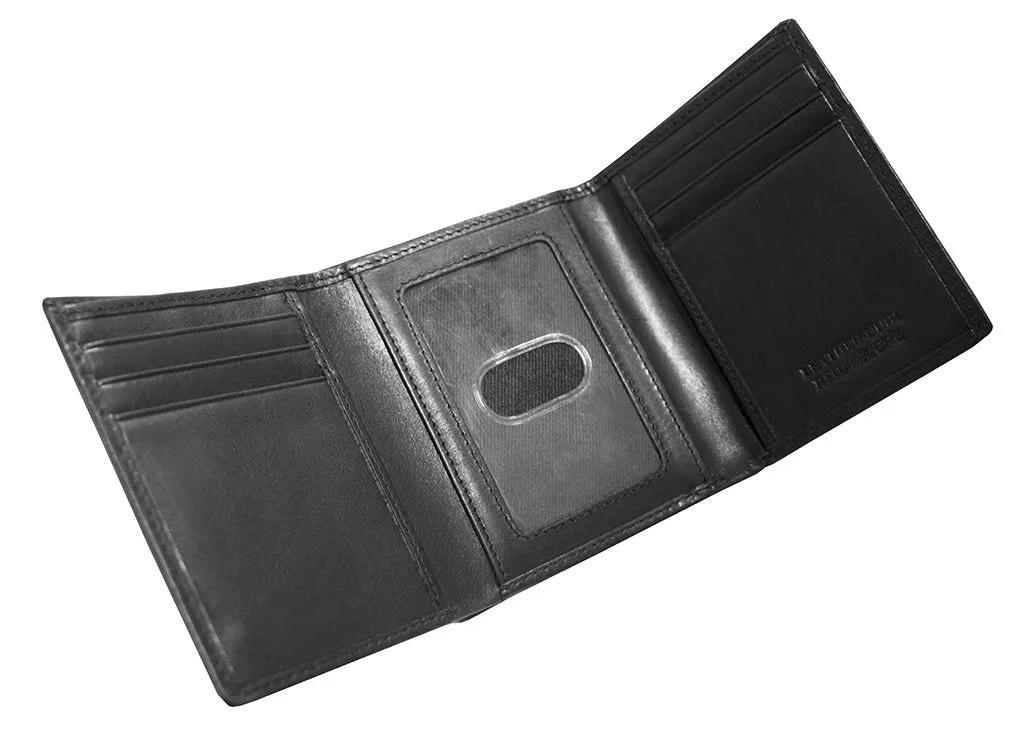 Mancini BOULDER Men's RFID Secure Trifold Wallet