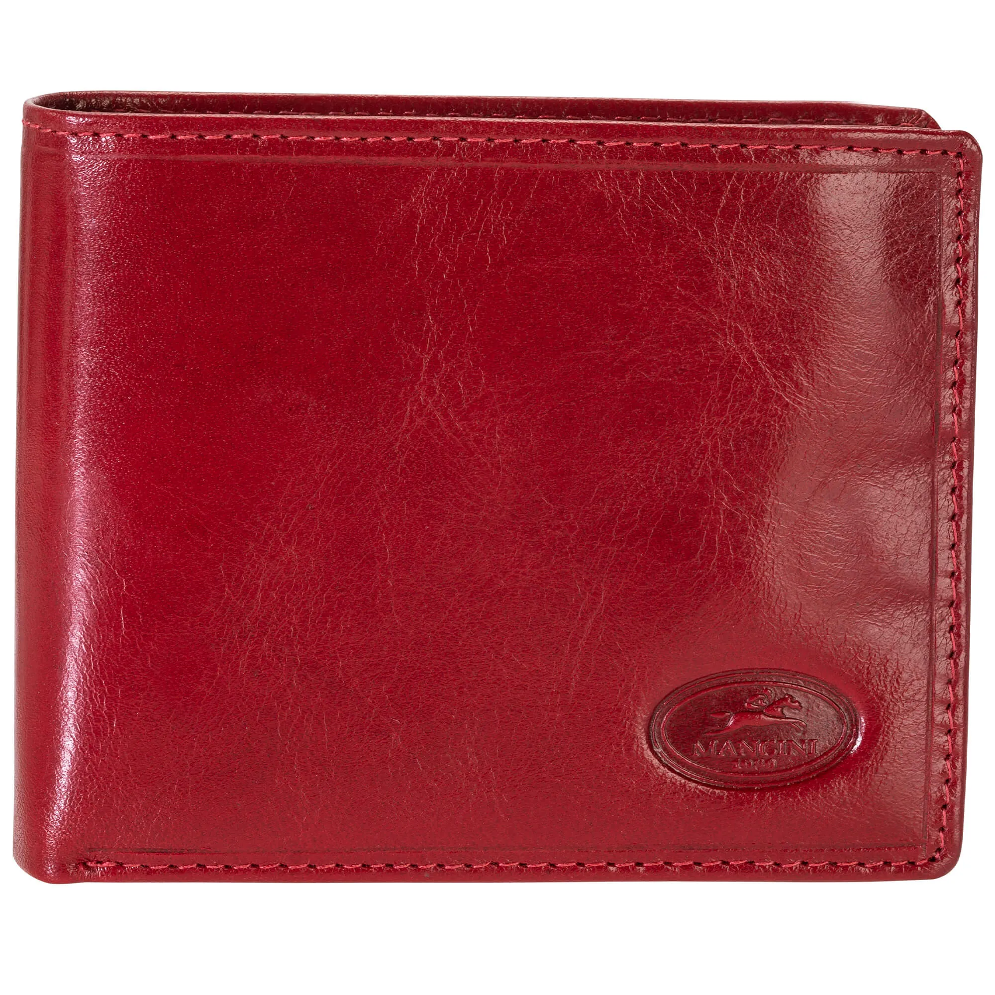 Mancini EQUESTRIAN-2 Men’s RFID Secure Center Wing Wallet with Coin Pocket