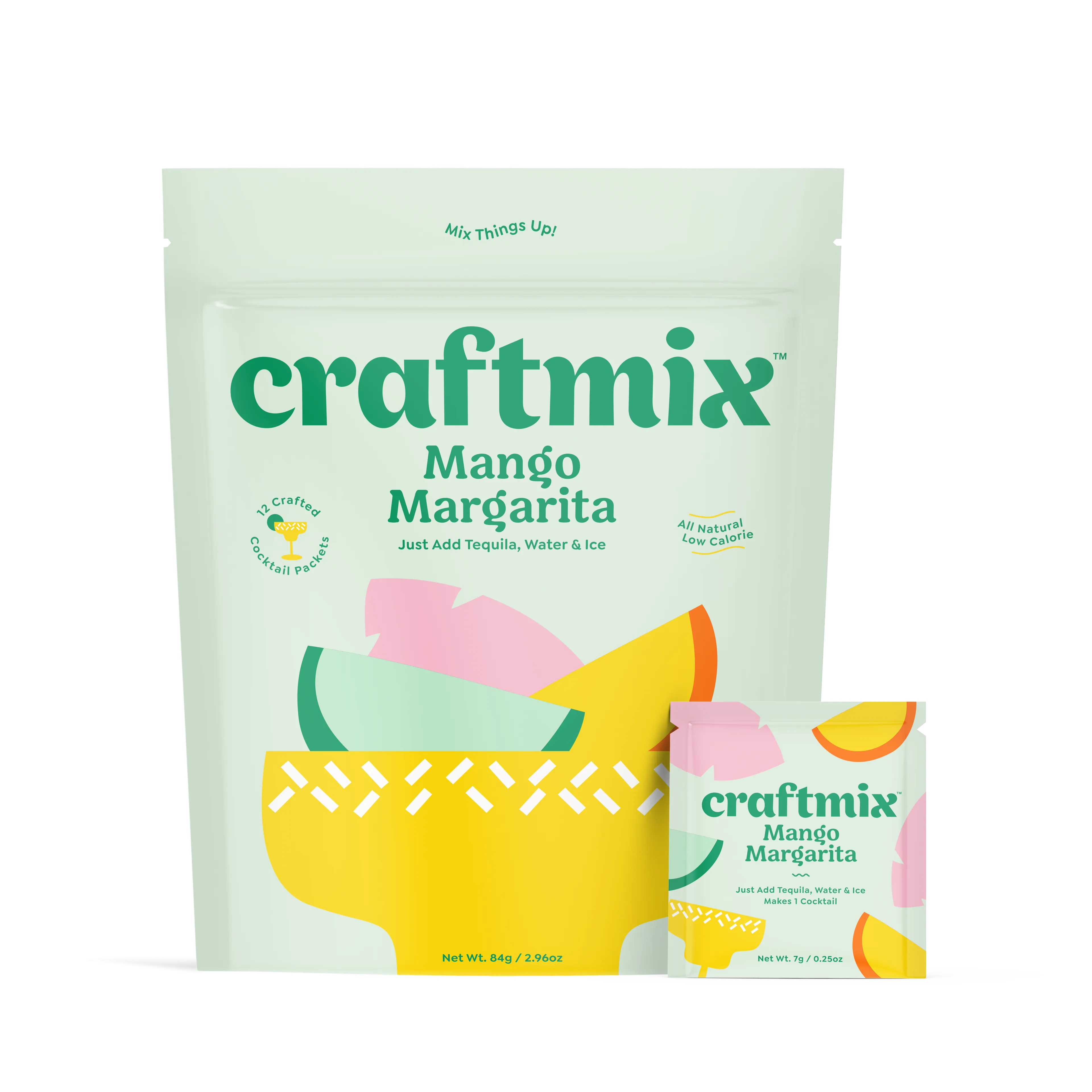 Mango Margarita Cocktail Mixer - 12 Servings Multipack