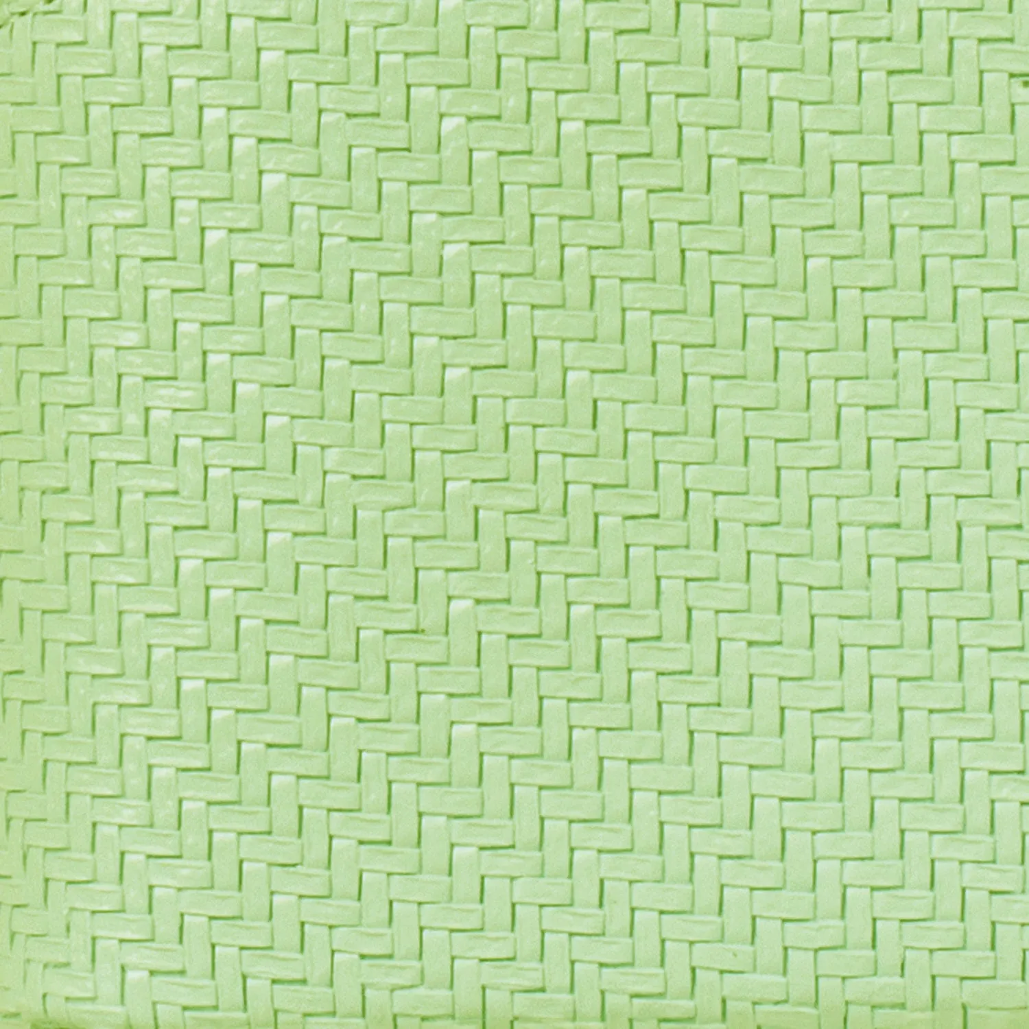 Medium Beauty Bag - Herringbone Pistachio