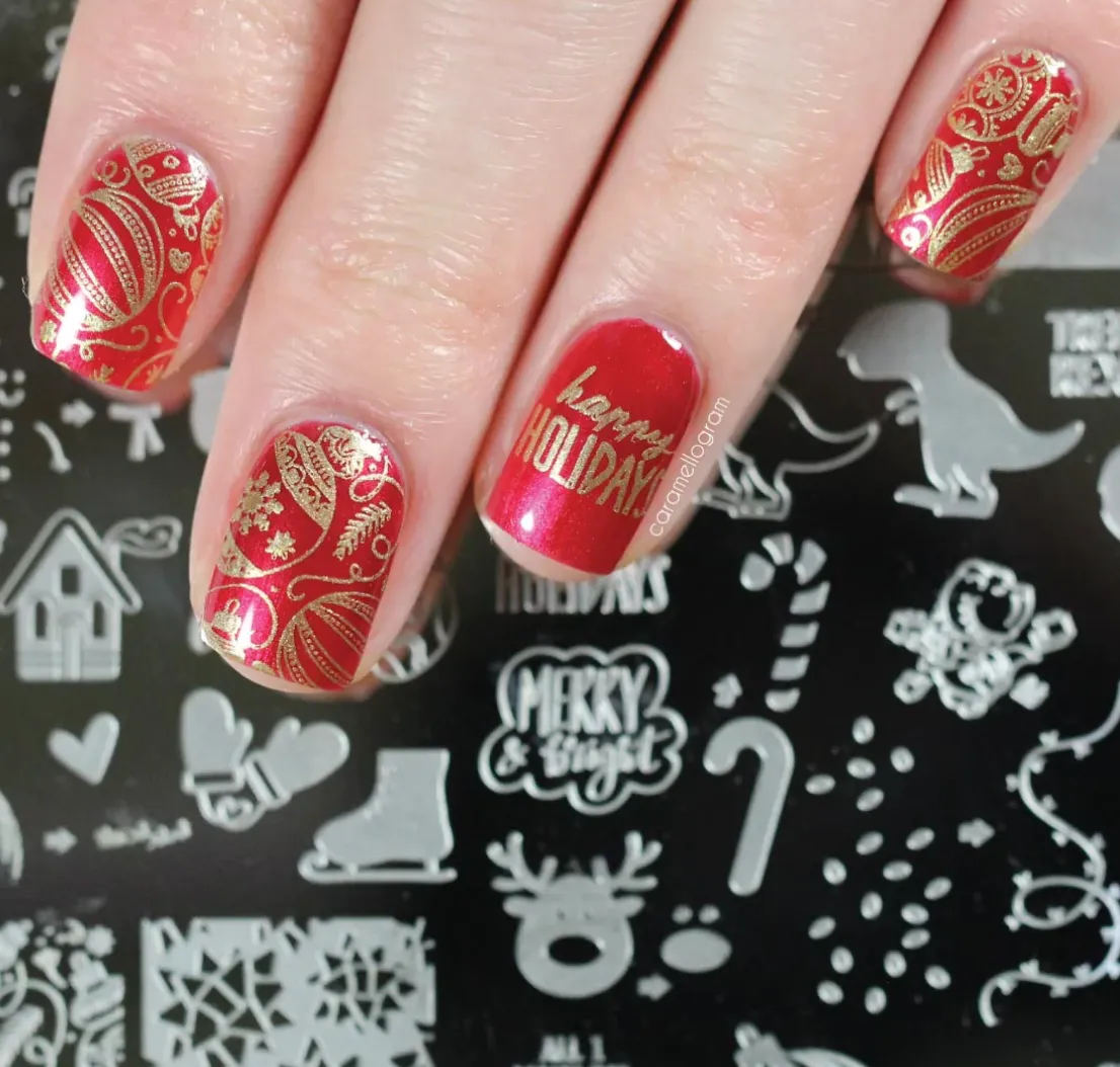 Merry & Bright - Uber Chic Stamping Plate