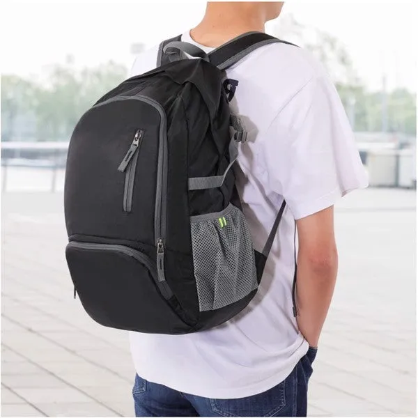 Mochila ultraligera plegable Mochila portátil para computadora portátil Mochila deportiva