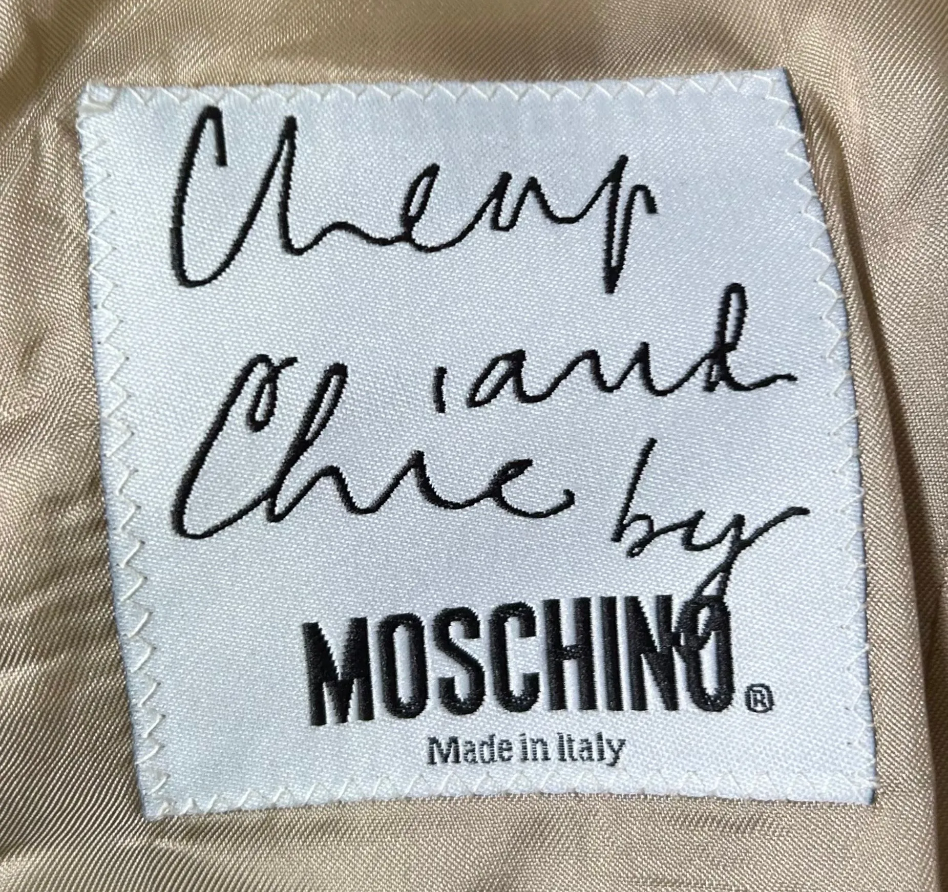 Moschino Cheap & Chic Olive Oyl Illustrated Jacket, New