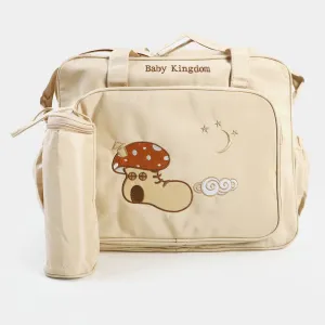 Mother Travel Large Baby Diaper Bag | Cream