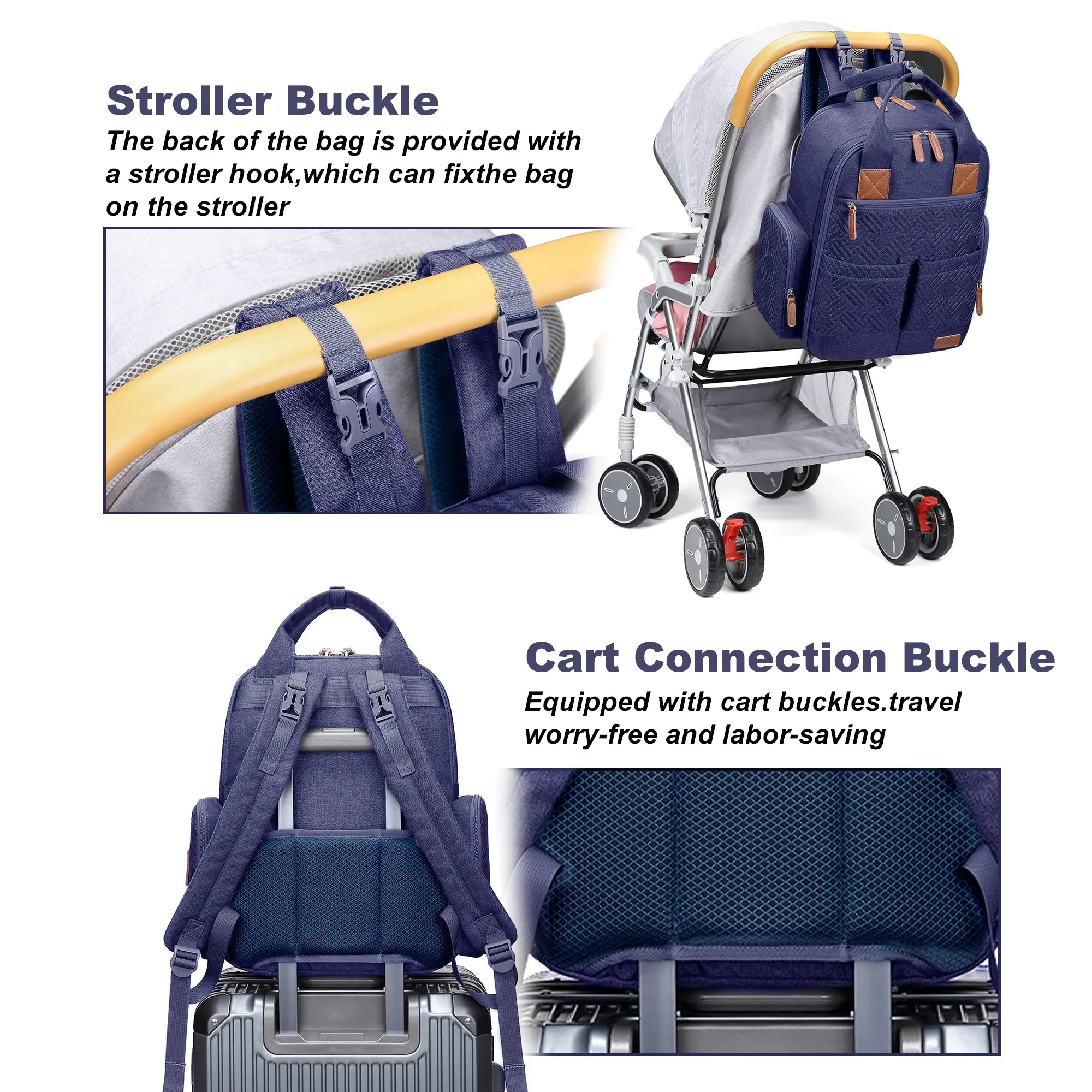 Multifunction Diaper Backpack