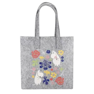 Muurla Moomin Flowers Tote Bag