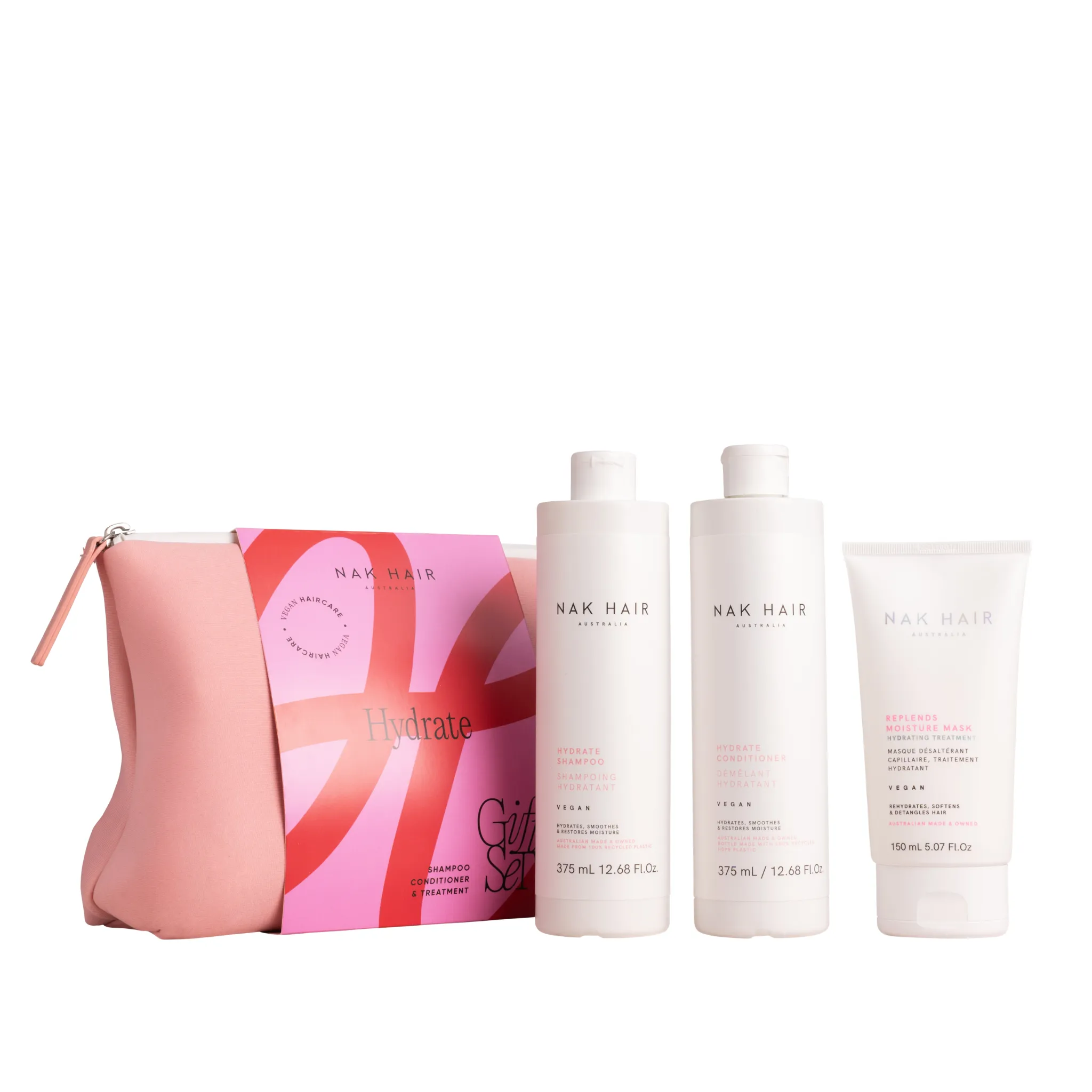 NAK Holiday Nourish Gift Set with Bag