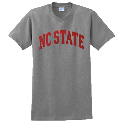 NC State Wolfpack Youth Grey Arch T-Shirt