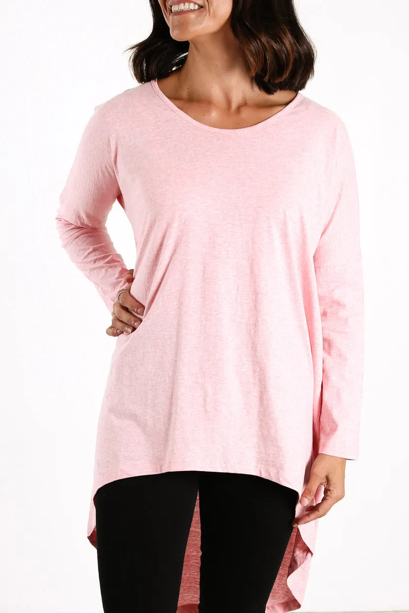 Nelly Long Sleeve Top Carnation