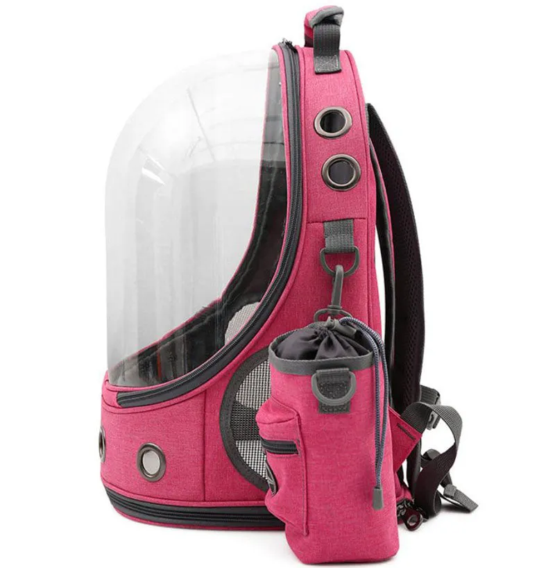 New transparent pet space backpack for cats and dogs