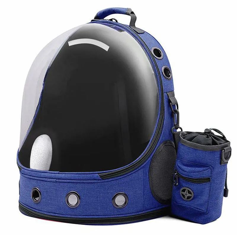 New transparent pet space backpack for cats and dogs