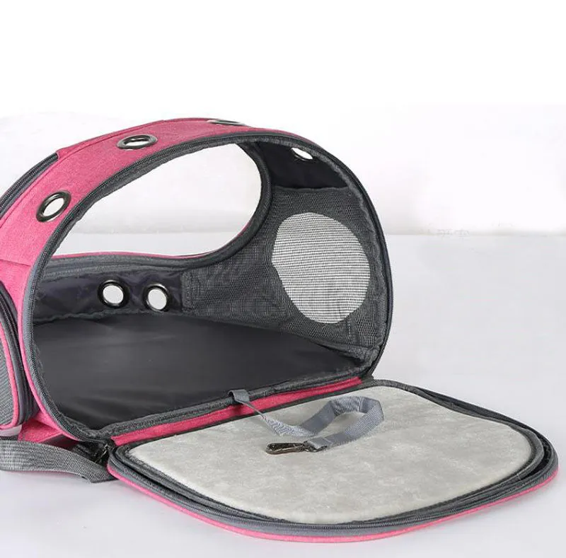 New transparent pet space backpack for cats and dogs