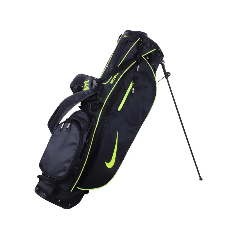 NIKE Sport Lite Stand Bag (Black/White/White)