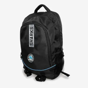 NRL Stirling Backpack - Cronulla Sharks - 49x32x12cm - Nylon Bag