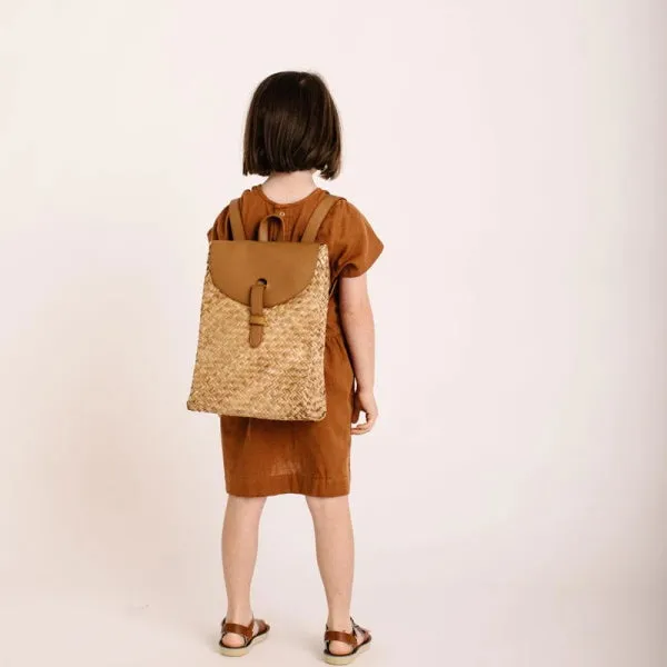 Olli Ella | Nami Mini Seagrass Backpack