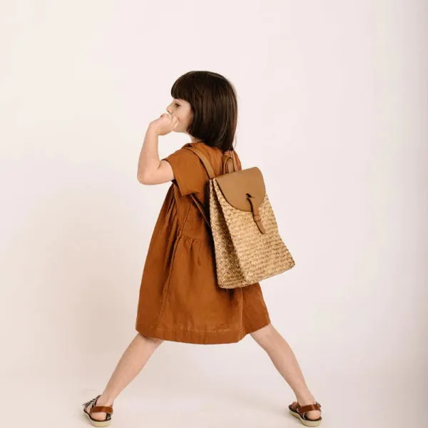 Olli Ella | Nami Mini Seagrass Backpack