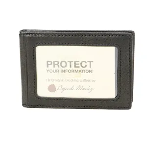 Osgoode Marley RFID Money Clip Leather Wallet- 1210