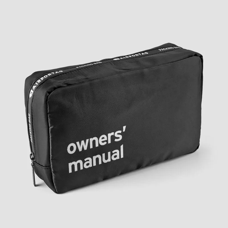 Owners' Manual - Packing Bag