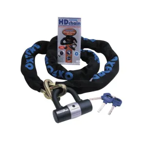 Oxford HD Heavy Duty 1.5m Chain & Lock