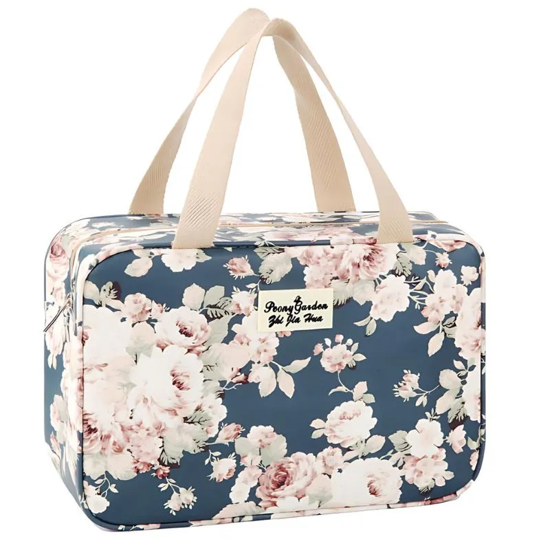 Oxford Rose Cosmetics Travel Bag