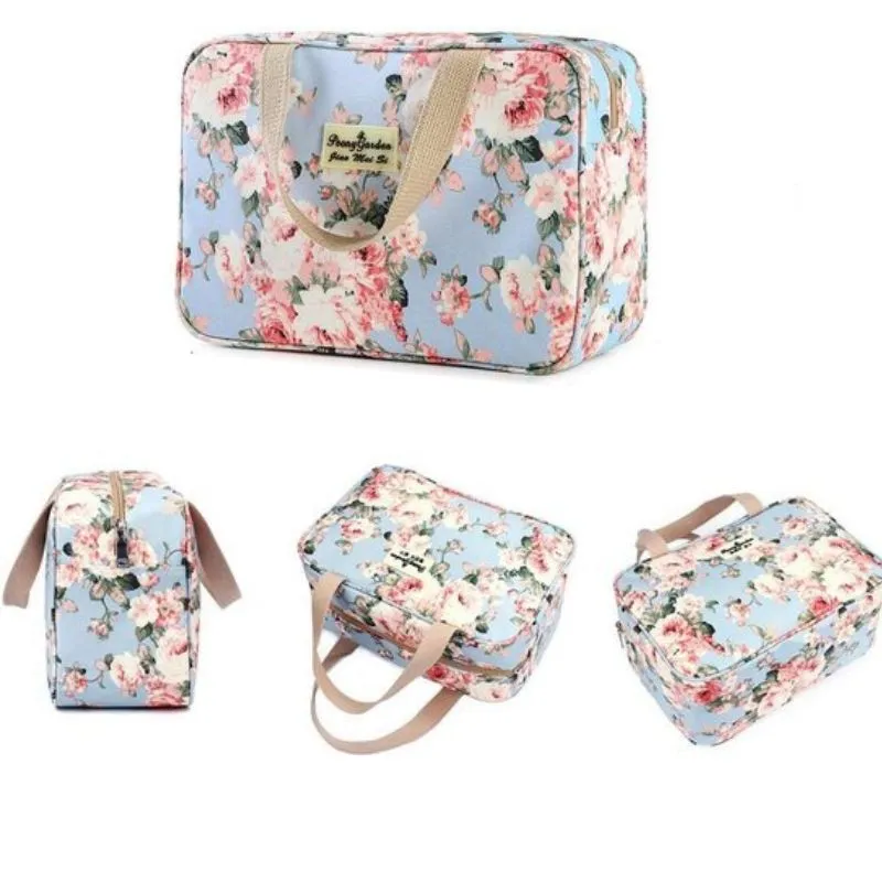 Oxford Rose Cosmetics Travel Bag