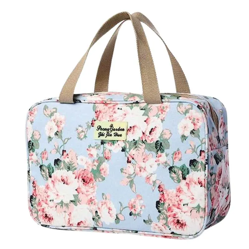 Oxford Rose Cosmetics Travel Bag