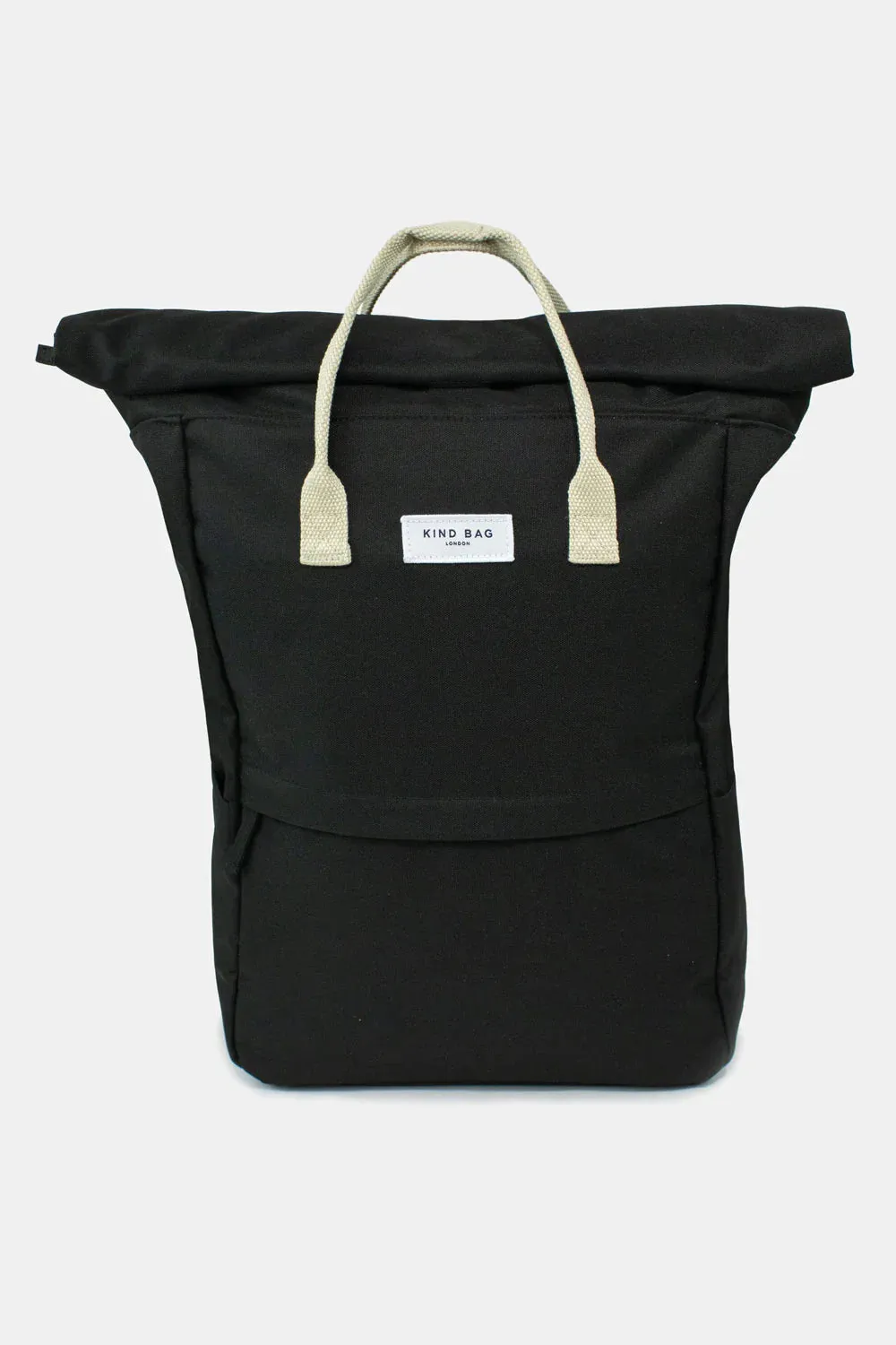 Pebble Black Medium Backpack