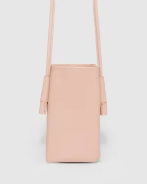 Pink Naomi Mobile Crossbody Bag