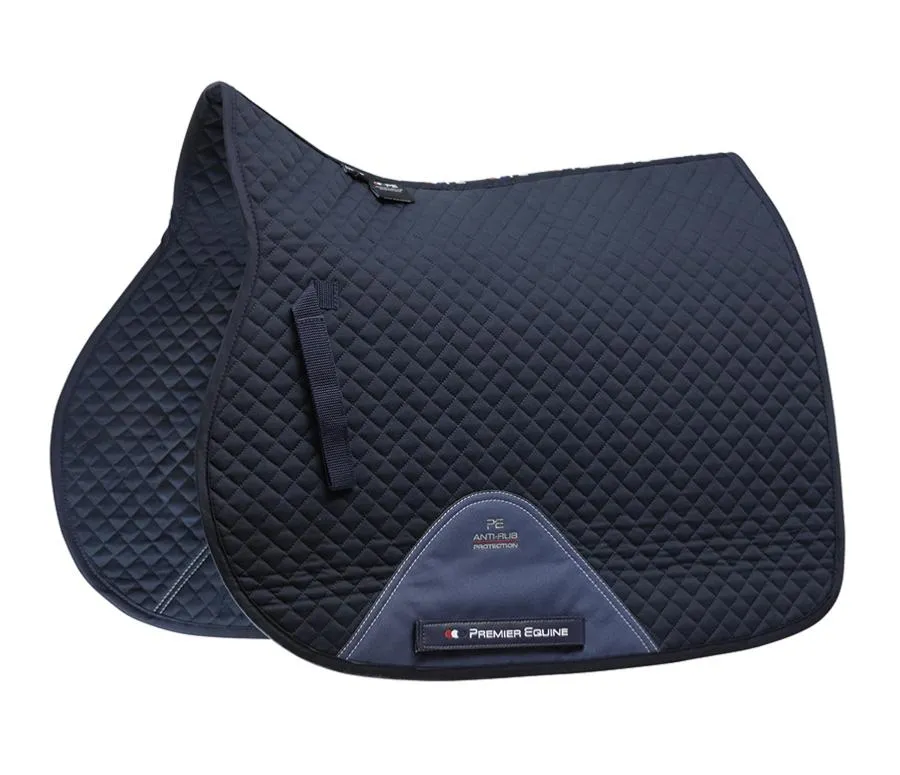 Premier Equine Pony Cotton Saddle Pad - GP/Jump Square (pony size)