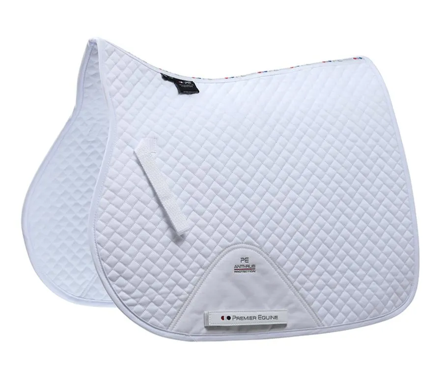 Premier Equine Pony Cotton Saddle Pad - GP/Jump Square (pony size)