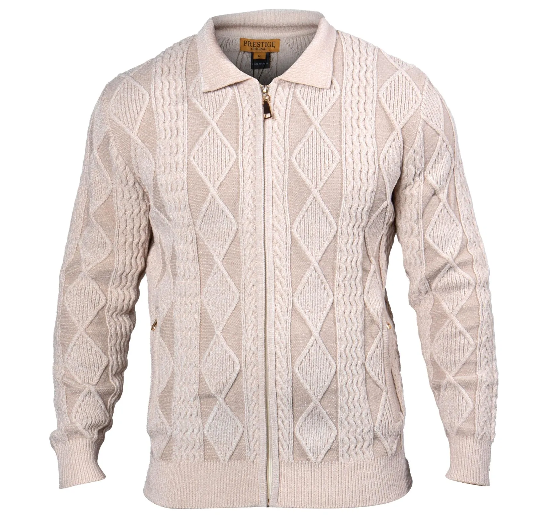 Prestige CH-480 Long Sleeve Sweater - Cream