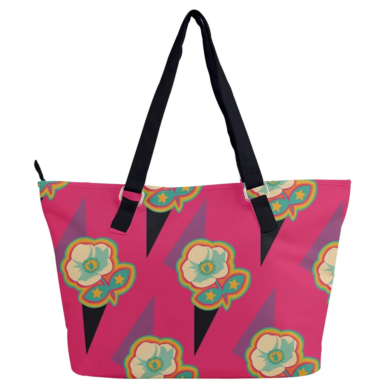 "Carry On" Full Print Shoulder Bag