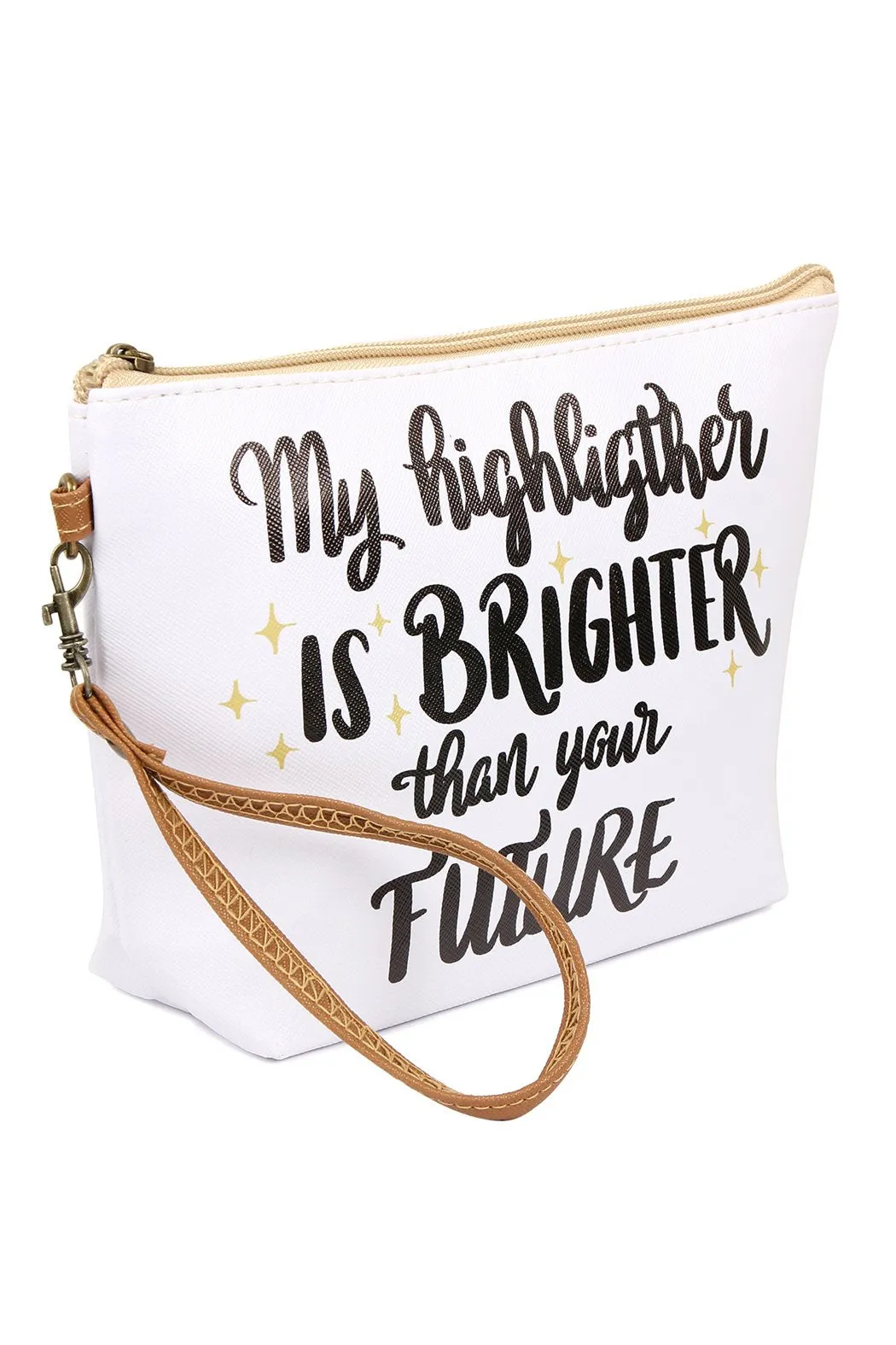 "My Highlighter" Cosmetic Bag