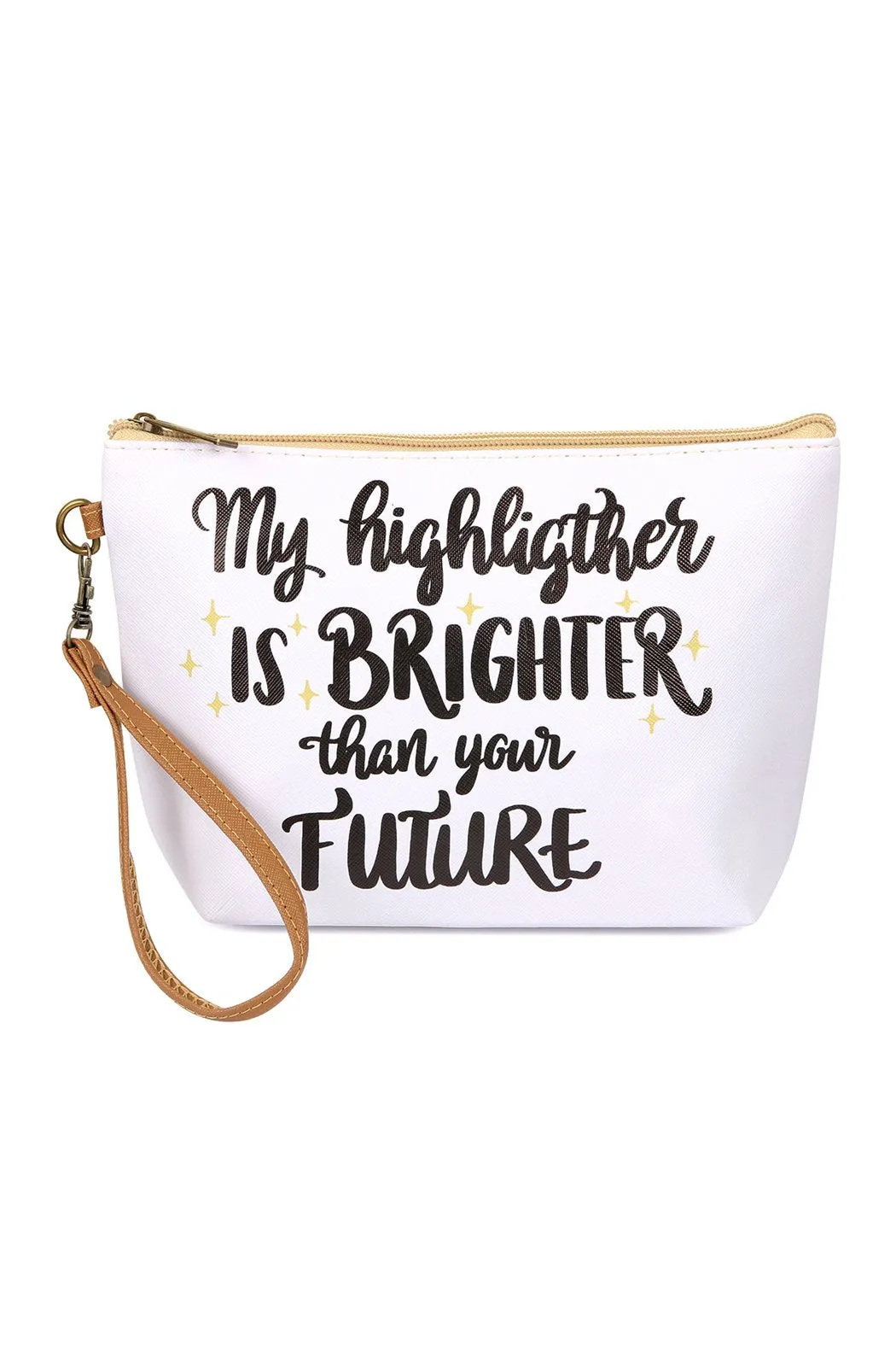 "My Highlighter" Cosmetic Bag