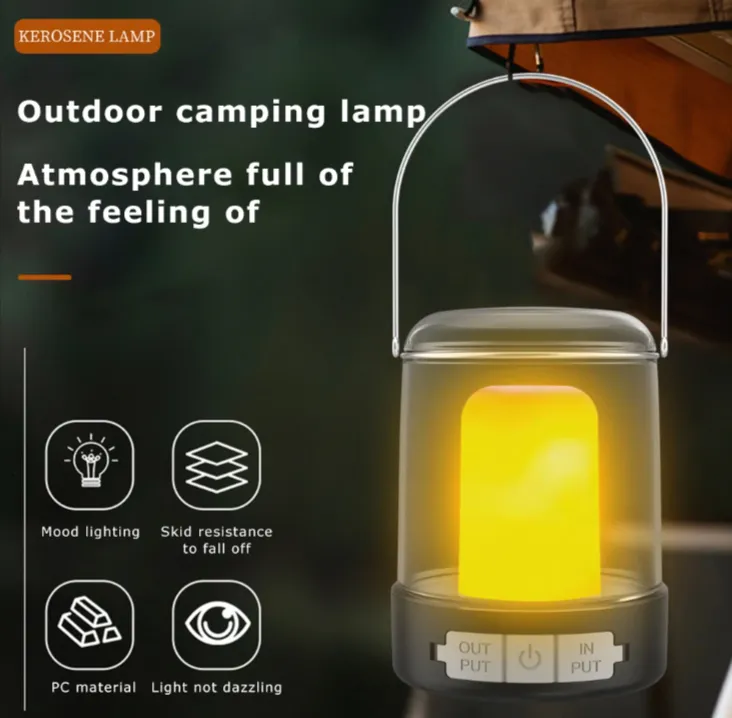 Rechargeable Outdoor Hanging Camping Lamp Ba-665