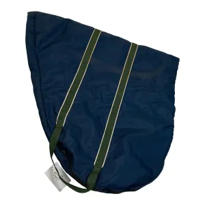 Riding Sport Saddle Bag  in Navy/Green