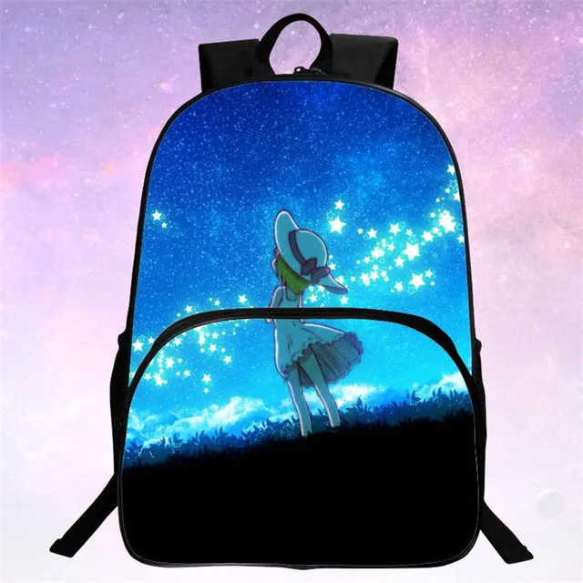 RUNNINGTIGER Children School Bags Galaxy / Universe / Space 24 Colors Printing Backpack For Teeange Girls Boys Star Schoolbags