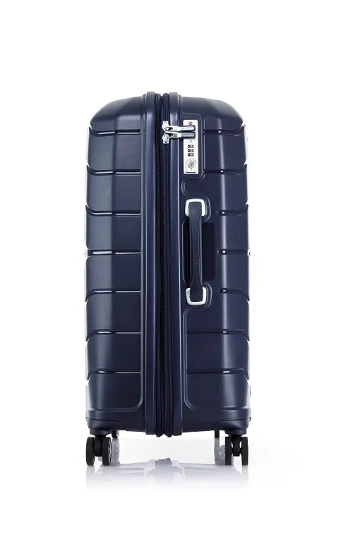 Samsonite - NEW Oc2lite 68cm Medium 4 Wheel Hard Suitcase - Navy