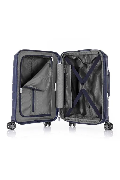 Samsonite - NEW Oc2lite 68cm Medium 4 Wheel Hard Suitcase - Navy