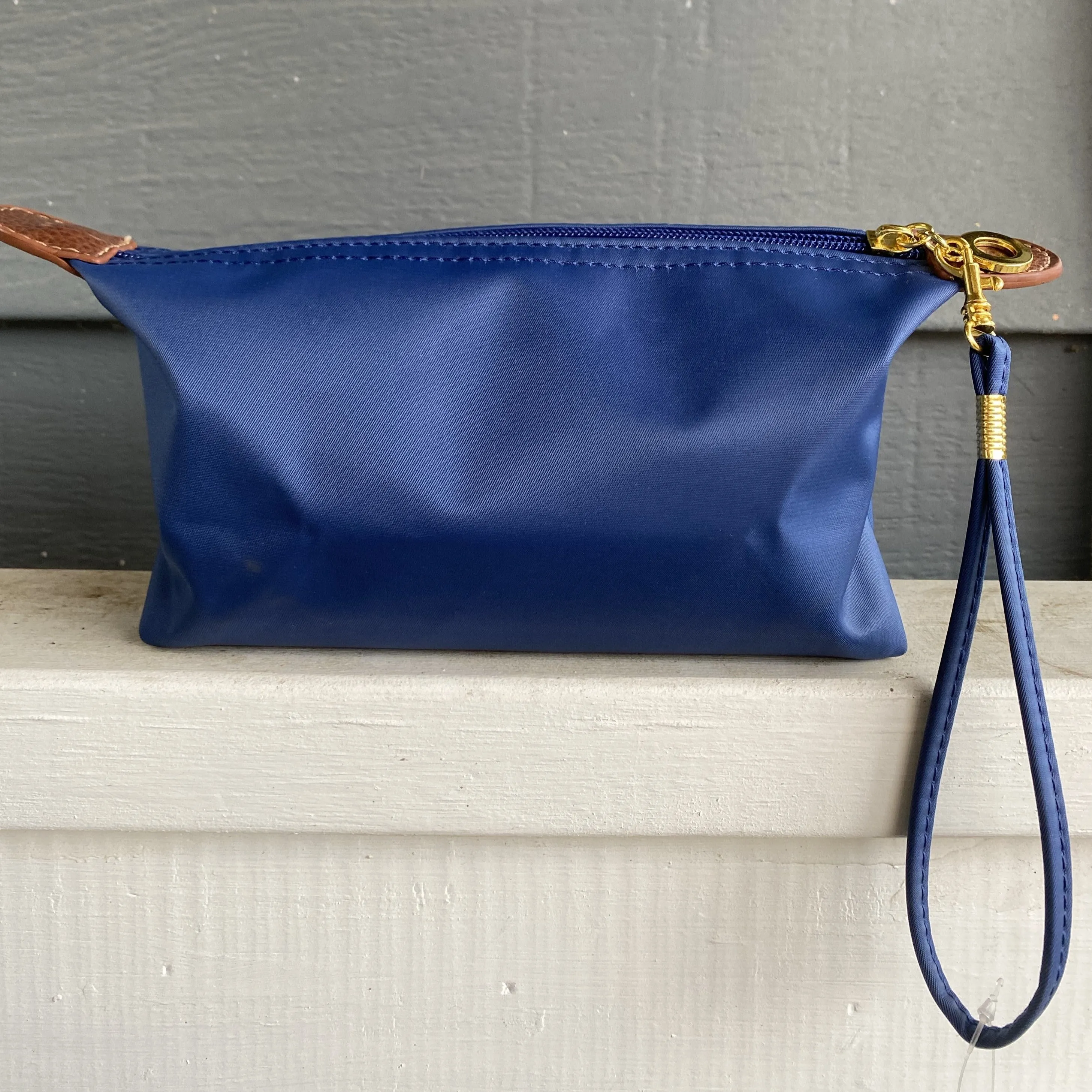 Small Essentials Bag with Wristlet Strap